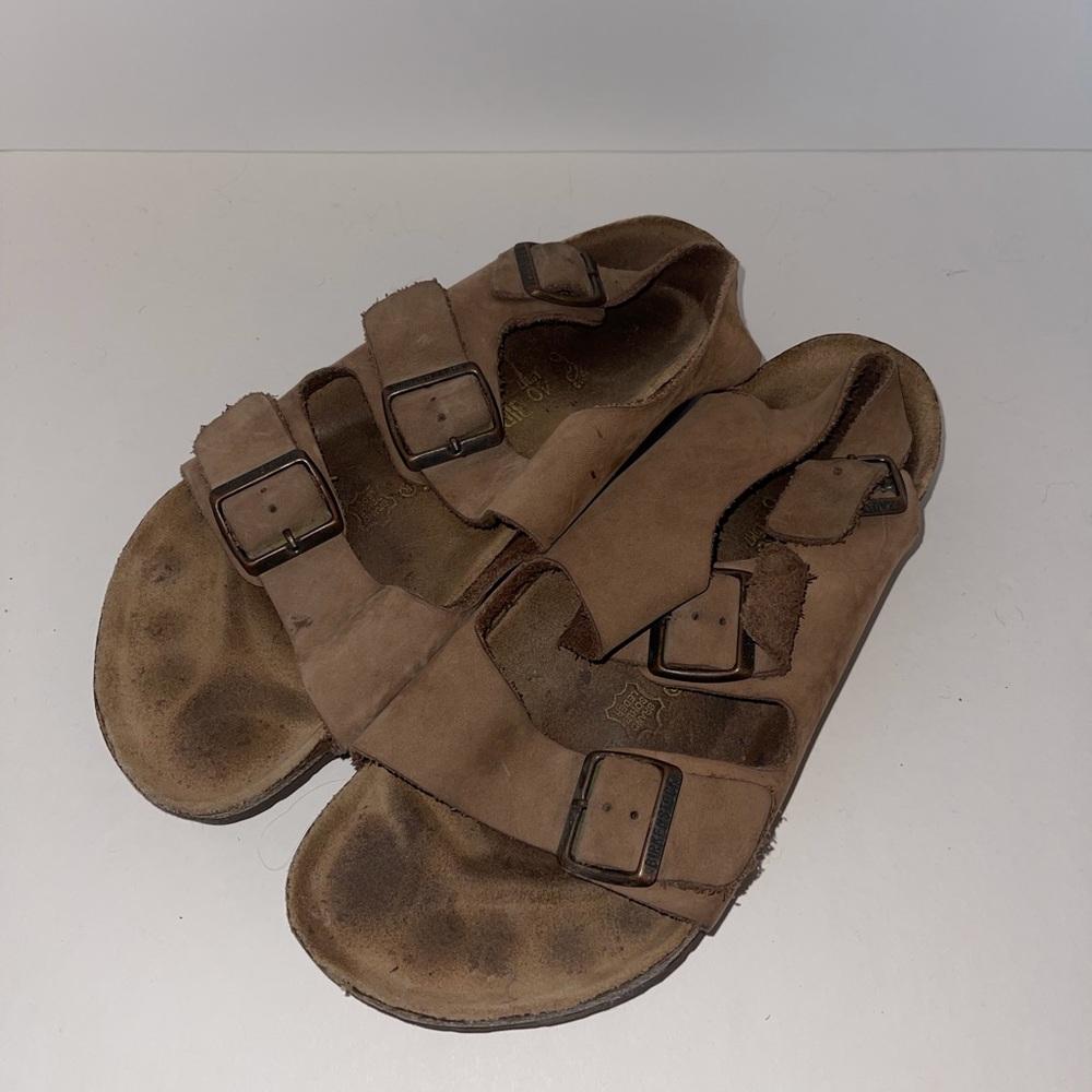 Birkenstock leather sandals size 40